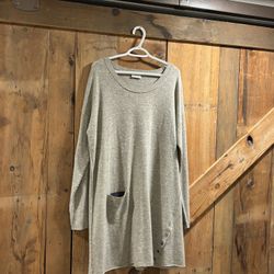 Wrap London dresses 100% Cashmere worn once