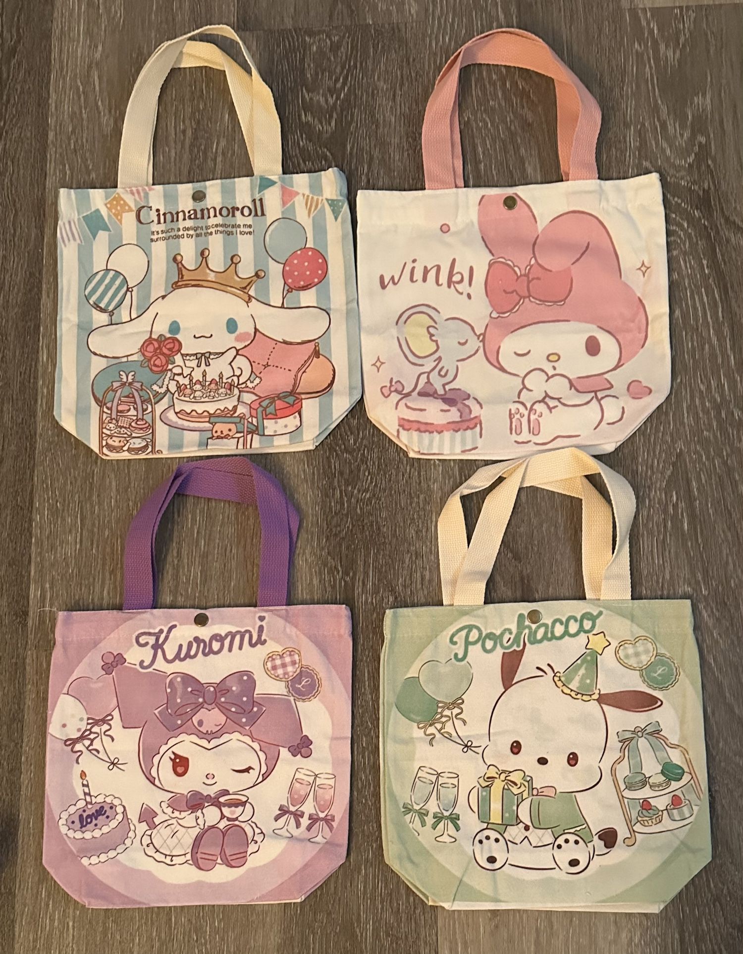 Brand New Sanrio Tote/Lunch Bag