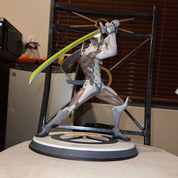 Giant Blizzard Overwatch Genji Resin Statue Model Collectible Limited Boy Gift