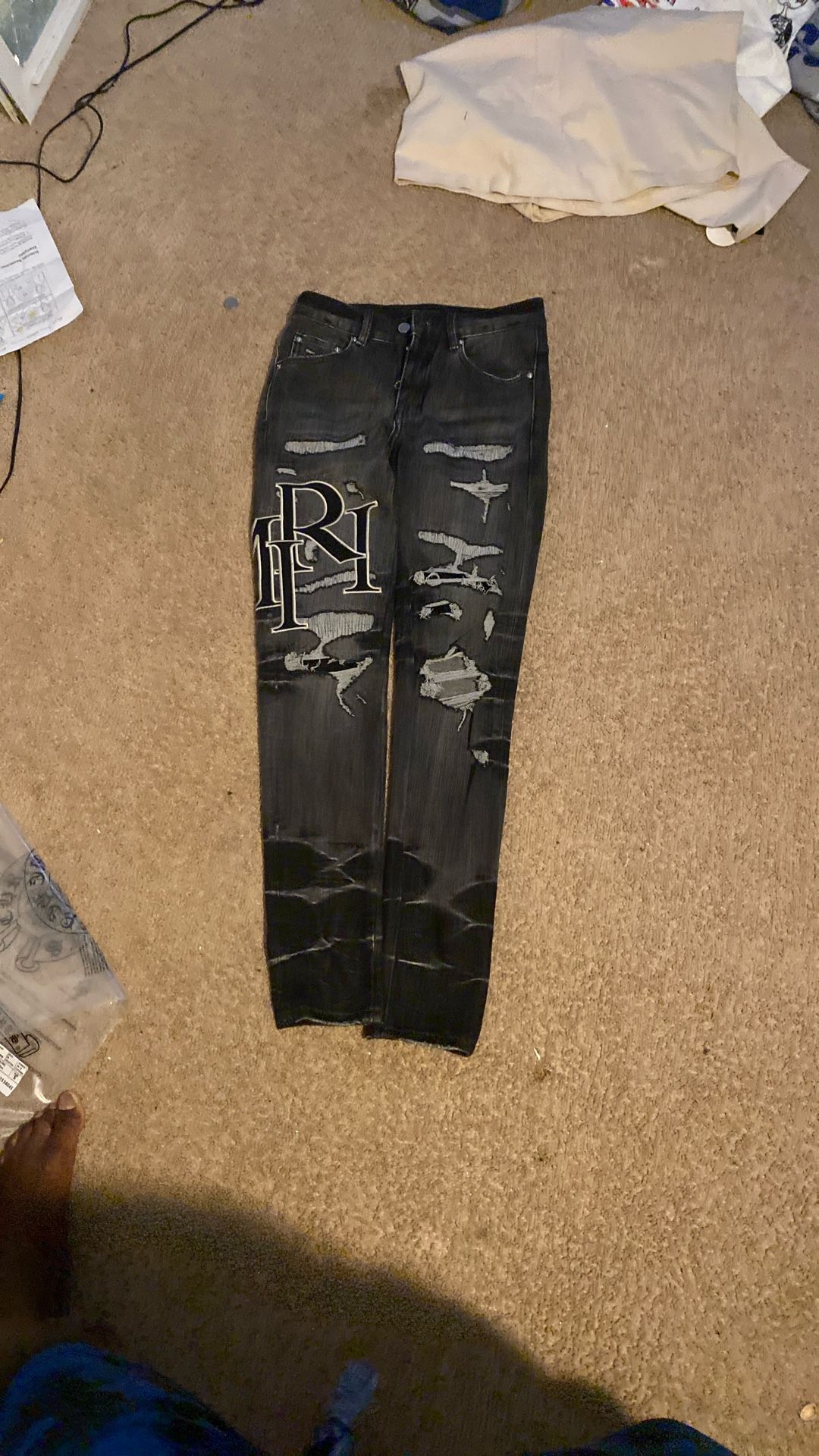 Amiri Black And Grey 28