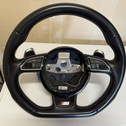 Audi S4 Flat Bottom Steering Wheel B8.5