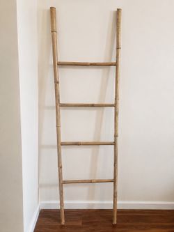 Bamboo Decorative Ladder