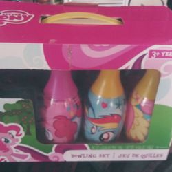 My little pony bowling set