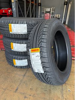 225/60/17 PIRELLI 4 new tires installed ✅ instaladas ✅