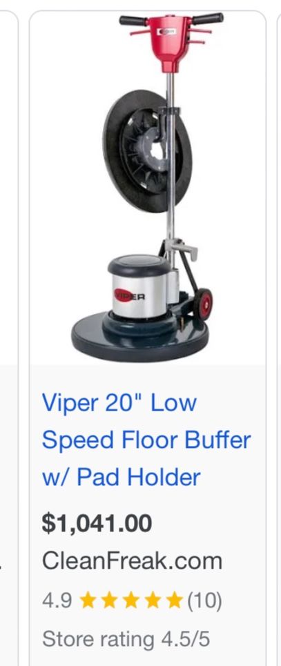 I’m Selling A Viper 20’’ Low Speed Buffer