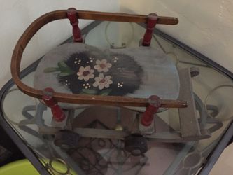 Vintage Doll Sleigh/Wagon