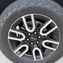 GMC AT4 Rims And Tires 