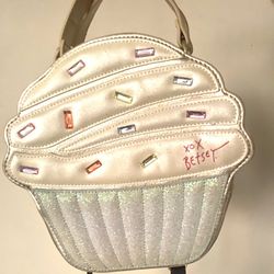 Betsy Johnson Crossbody Cupcake Purse