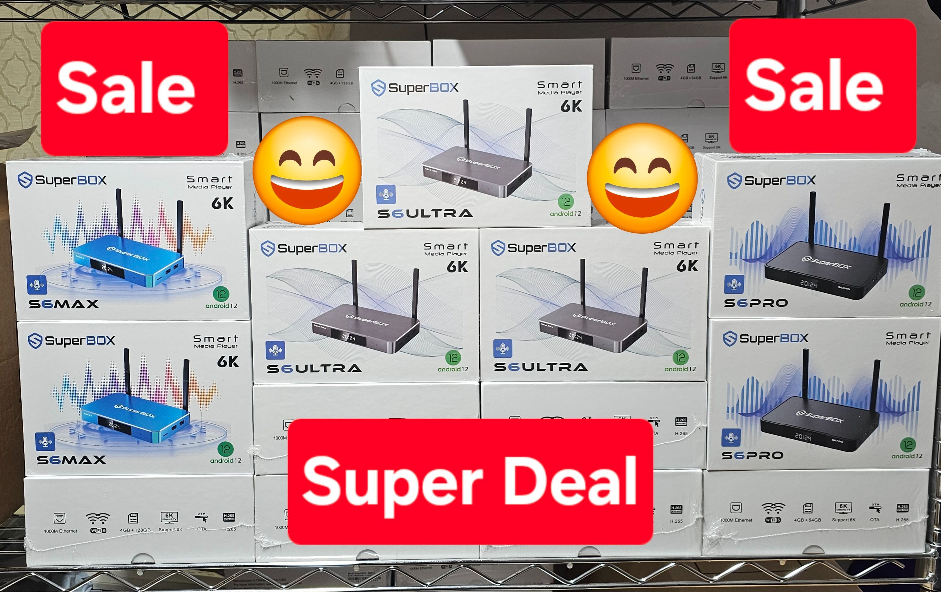 SuperBox S6 Ultra💥Max 💥Pro 💥⚡⚡⚡Ultimate TV Solution 💥💥