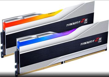 G.SKILL TRIDENT Z5 RGB 64GB (2x32GB) 6000 MT/s *CL30* (INTEL XMP) DDR5 *Silver* Desktop RAM Memory