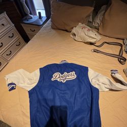 Dodger Letterman Jacket NEW 2X