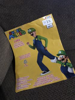 Luigi costume size 7/8