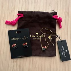 Kate Spade Disney Minnie Mouse Jewelry Set 