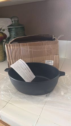 Baking dish Oval Cast Iron Dish New