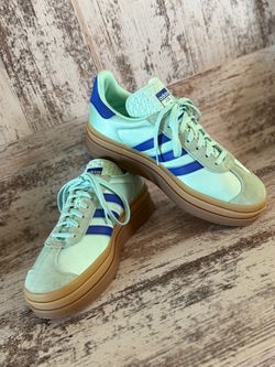 Adidas Gazelle Bold Mint/Blue Bolds Women’s Sneakers