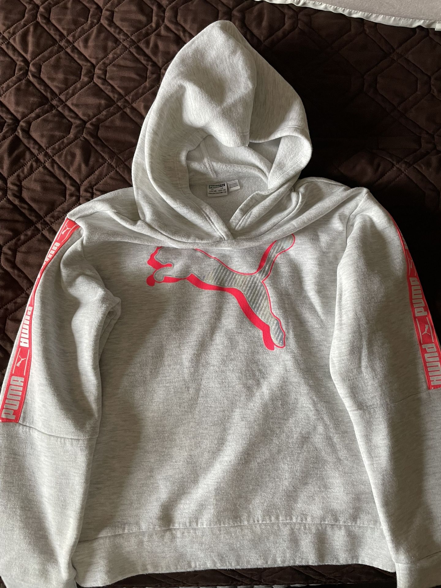 Girls Puma Hoodie - Size L 12/14