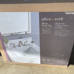 Allen Roth Vanity Top 25in