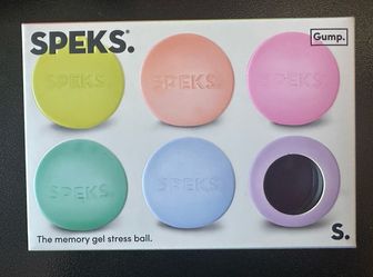 Speks Gump 6-Pack Gel Squishy