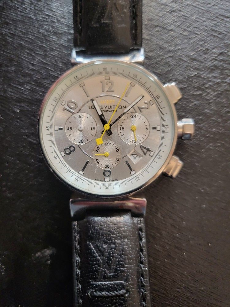 LOUIS VUITTON Tambour Chronograph LV277 Watch for Sale in San Francisco, CA  - OfferUp