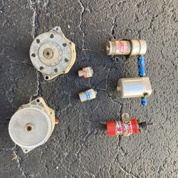 Two Alternators Single Wire And Speed Tech Nitrous And Fuel Solinoids. 