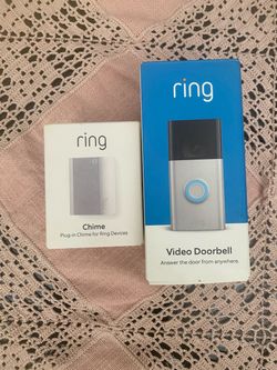 Brand new Ring wireless doorbell and chime