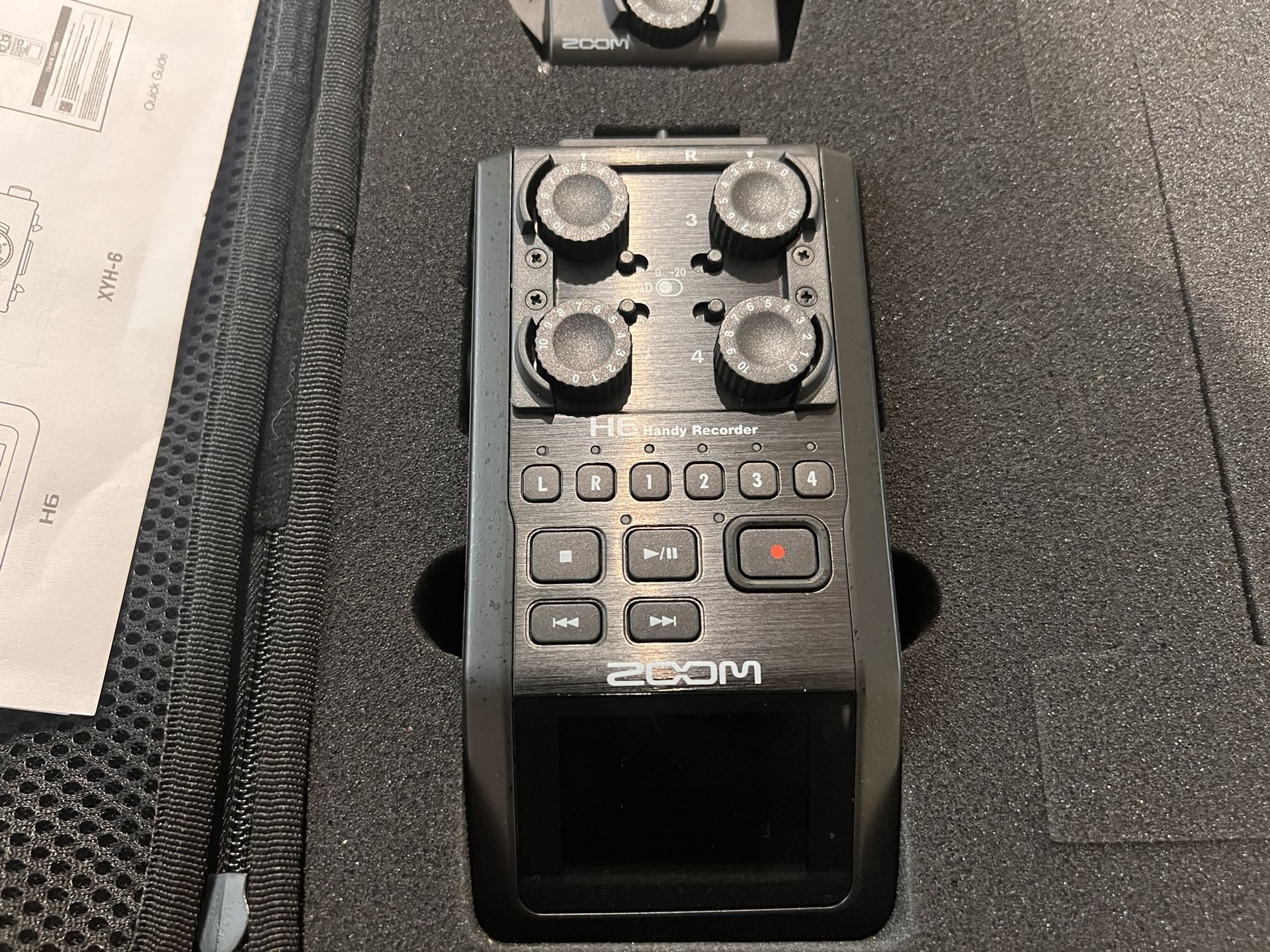 Zoom H6 Portable Recorder