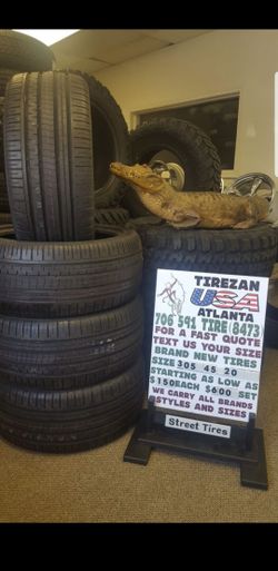 305 45 20 BRAND NEW TIRE TIRES $150 EACH $600 SET