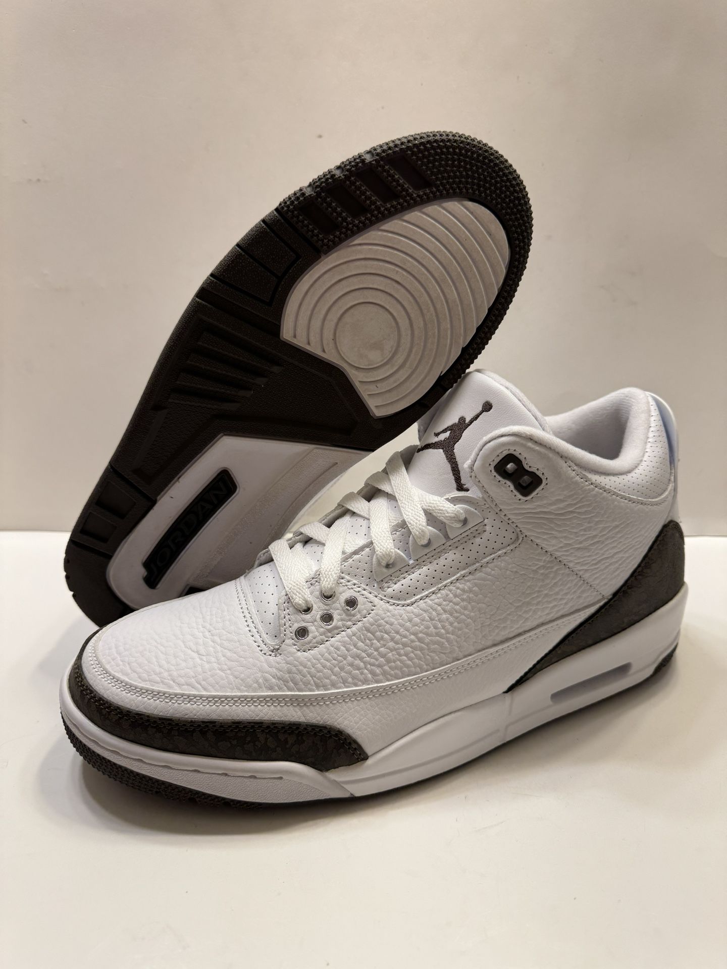 Nike Air Jordan Retro 3 Mocha 2018 White Brown (136064 122) Men’s Size 11