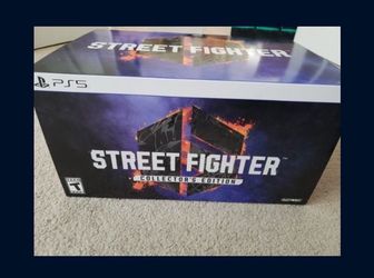 Street fighter 6 collectors edition PS5