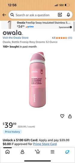Owala water bottle