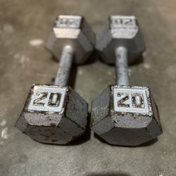 20# Dumbbells 