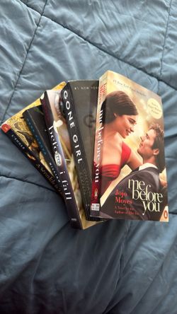 Books, Jojo moyes, Gillian Flynn, Lauren Oliver, Madeleine L’Engle
