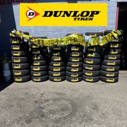 225-55-17 Tires 80k Warranty 750$ Installed Dunlop Tires 
