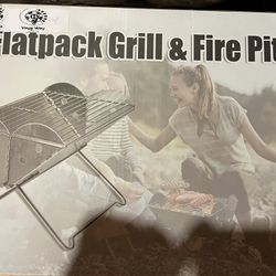 Portable Grill And Fire Pit 