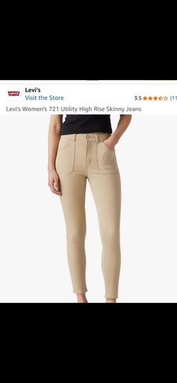 Levi's Women's 721 Utility High Rise Skinny Jeans