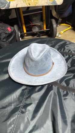 Faux suede hat free