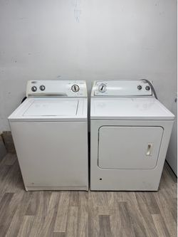 Whirlpool washer and dryer