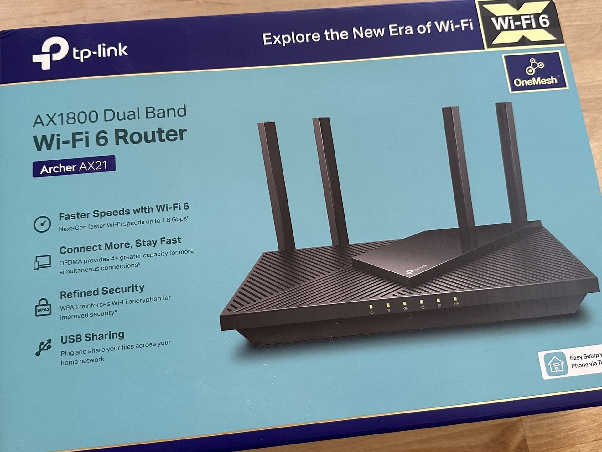 TP Link AX1800 Wifi 6 Router