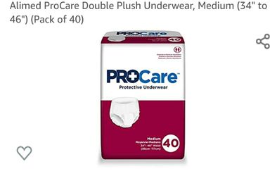 Procare adult underwear
