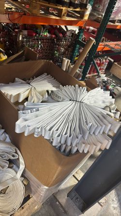 Used Fire Hose 1 1/2” Course And Fine Thread 