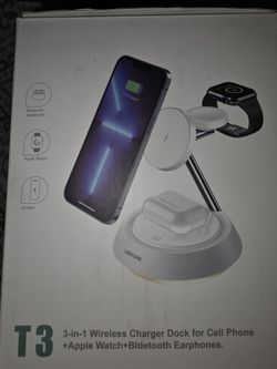 T3 3 In 1 Wireless Charger Dock