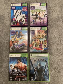 6 Xbox 360 Games $39.99