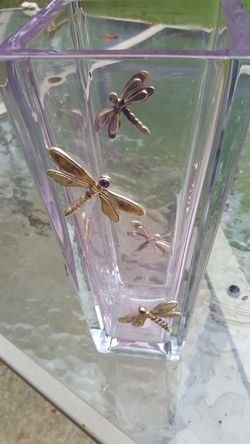 Dragon Fly vase