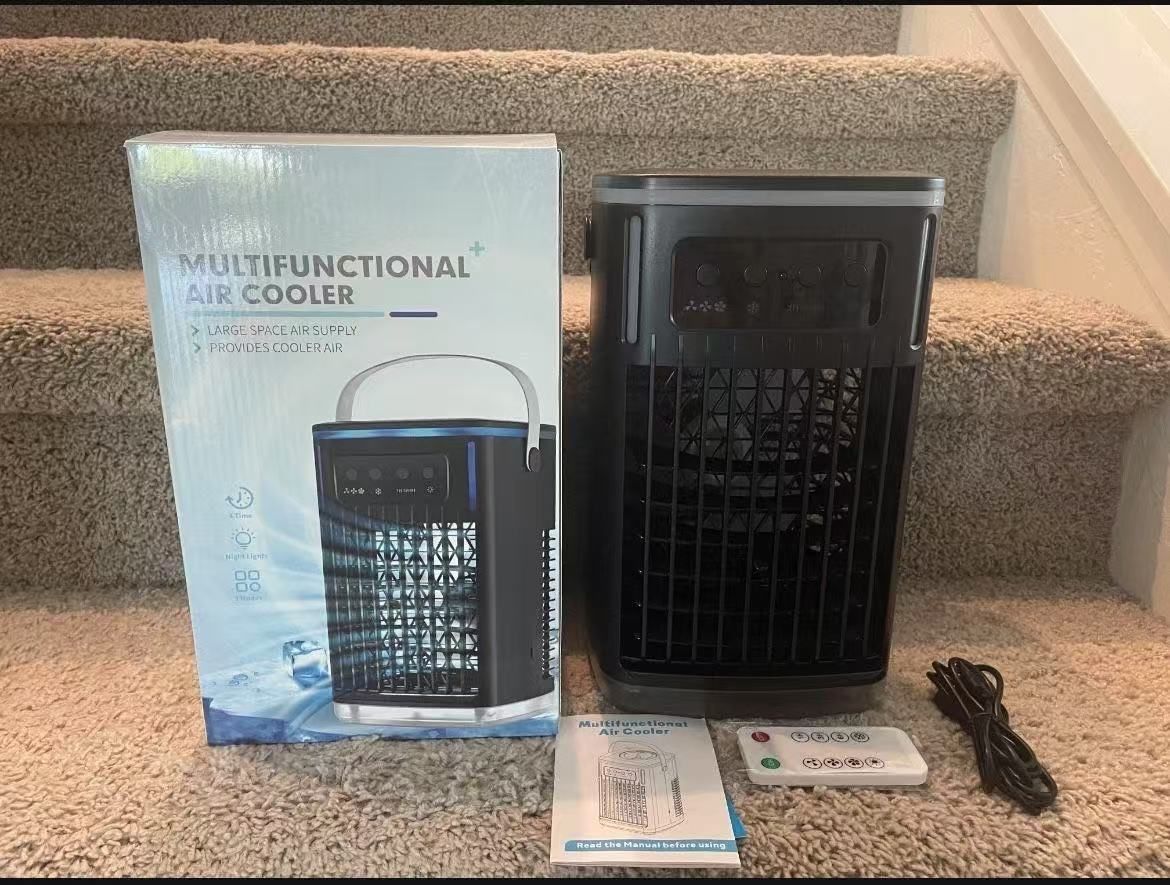🧊Brand New Portable Air Conditioners Fan with Remote,1500ml Tank