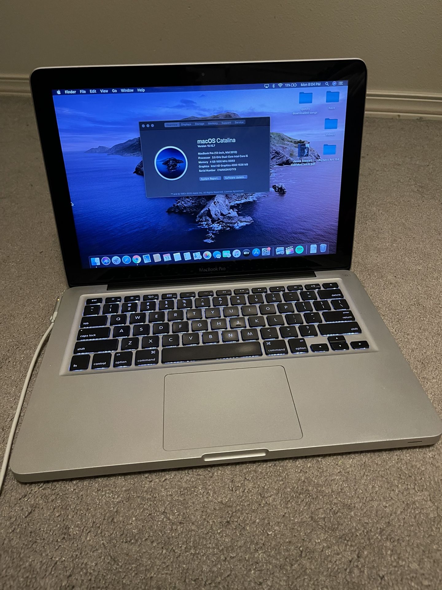 MacBook Pro 13” Mid 2012