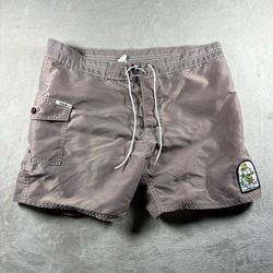 Vintage Kanvas by Katin Custom Surf Trunks Men’s 36 Waterman Trunk 6" USA #3C