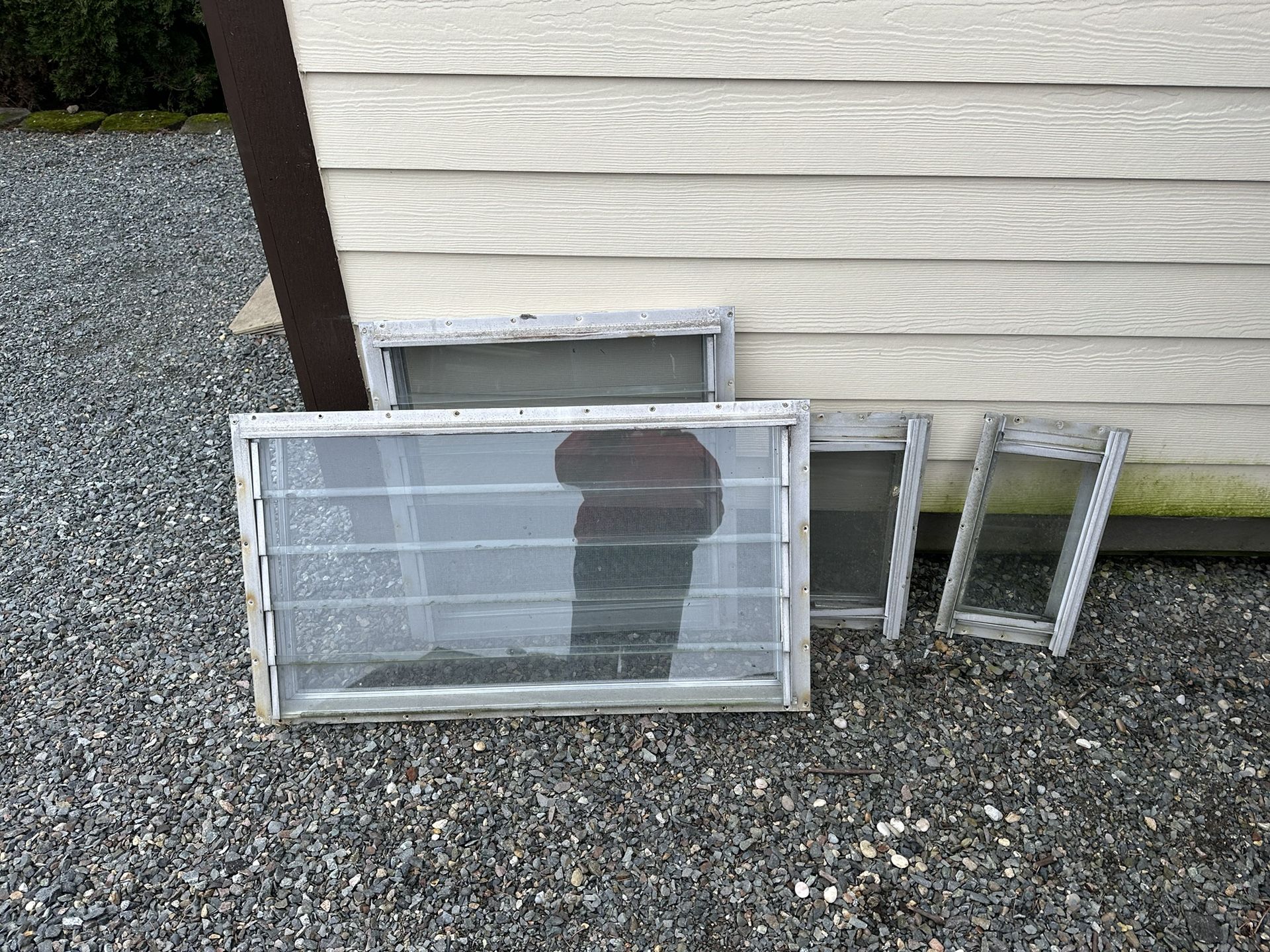 Windows From An 1967 Aristocrat Trailer