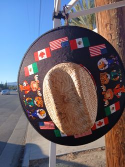 Straw Hat Made in Mexico 100% Natural Palm
