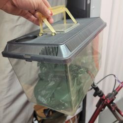 Small TERRARIUM W/ A Few branches