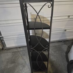 Wrought Iron Corner Rack